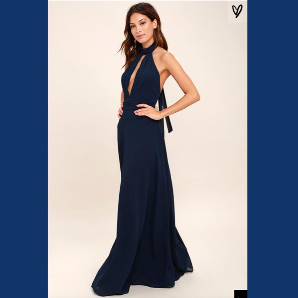 Lulus Halter Gown